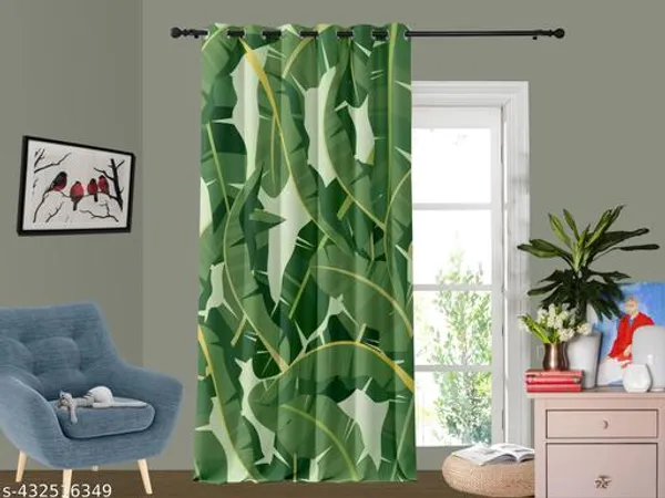 Multicolor_Polycotton_3D_Printed_Door_Curtain
