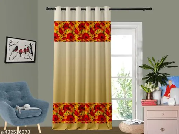 Multicolor_Polycotton_3D_Printed_Door_Curtain