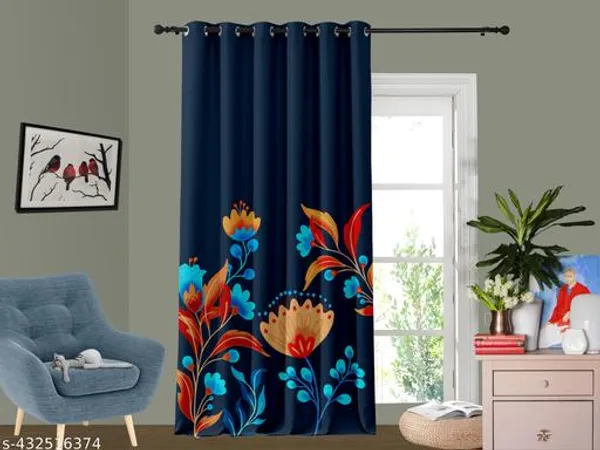 Multicolor_Polycotton_3D_Print_Door_Curtain