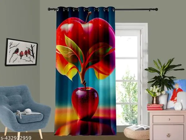 Multicolor_Polycotton_Light_Blocking_Soundproof_Curtain