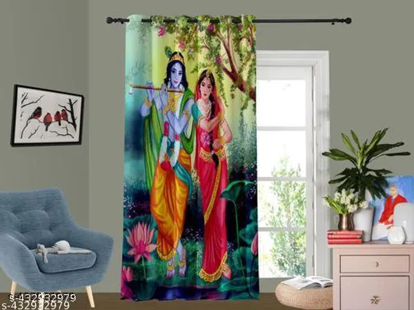 Multicolor_Polycotton_Light_Blocking_Printed_Door_Curtain