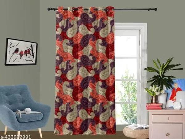 Multicolor_Polycotton_Blackout_Soundproof_Print_Door_Curtain