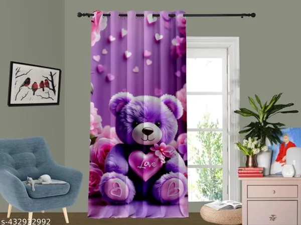 Multicolor_Polycotton_Light_Blocking_Soundproof_Door_Curtain
