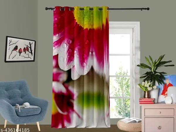 Multicolor_Polycotton_Blackout_Door_Curtain