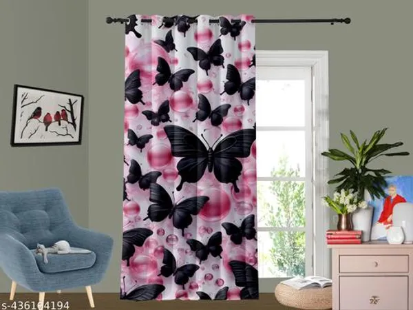 Multicolor_Polycotton_Blackout_Door_Curtain