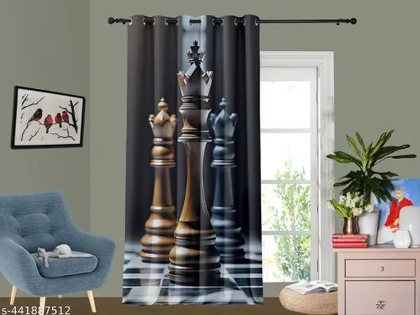 Multicolor_Polycotton_Long_Crush_3D_Printed_Door_Curtain