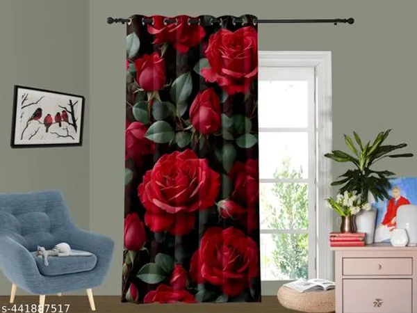 Multicolor_Polycotton_Long_Crush_3D_Printed_Long_Door_Curtain