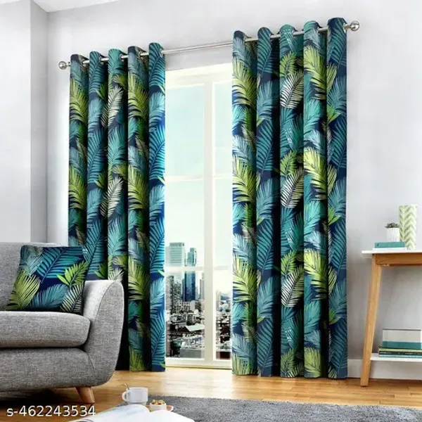 Pack_of_2_Pack_of_2__Multicolor_Polycotton_Light_Filtering_3D_Printed_Door_Curtain