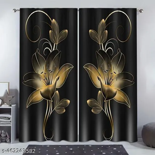 Pack_of_2_Pack_of_2__Multicolor_Polycotton_Light_Filtering_3D_Printed_Door_Curtain