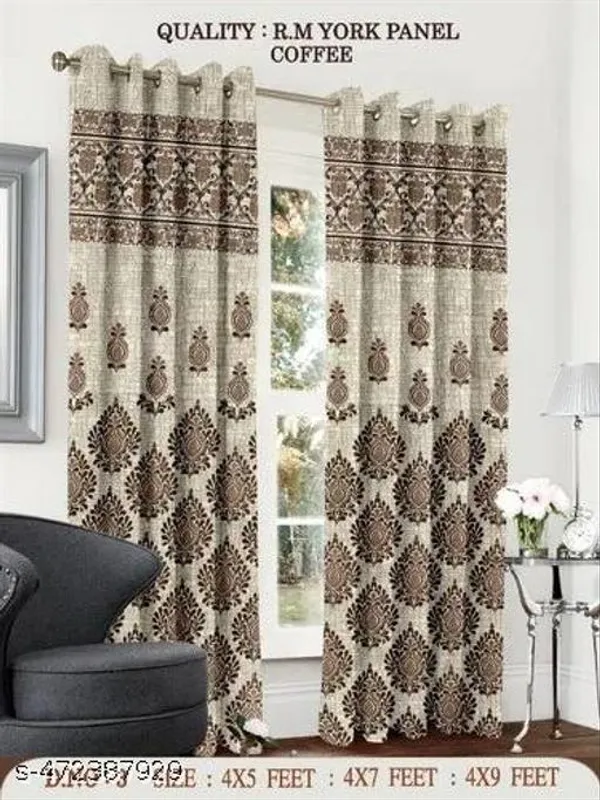 Multicolor_Polycotton_Blackout_Door_Curtain