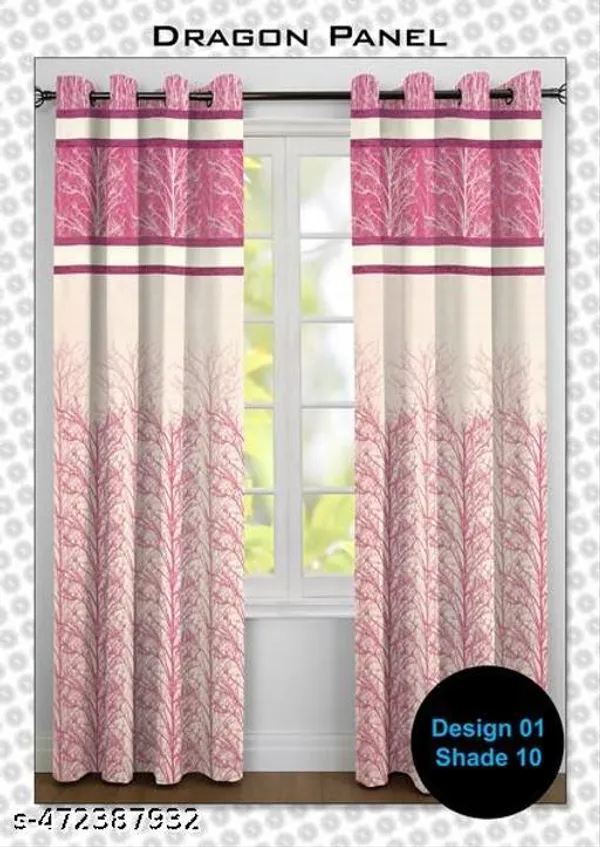 Multicolor_Polycotton_Blackout_Door_Curtain