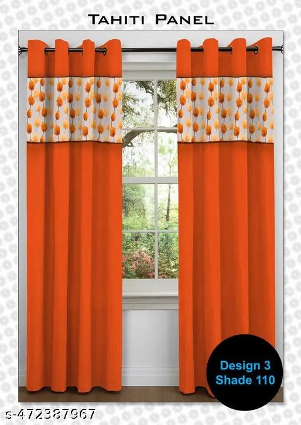 Multicolor_Polycotton_Blackout_Door_Curtain