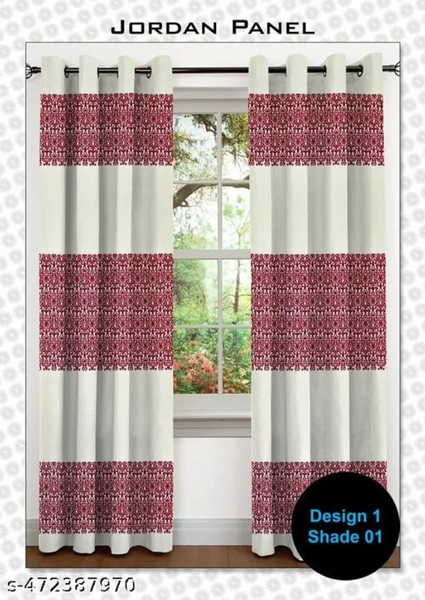 Multicolor_Polycotton_Blackout_Door_Curtain