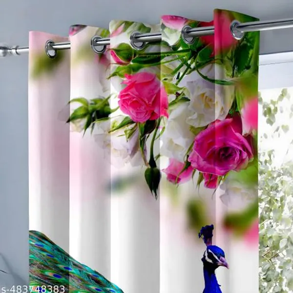 Pack_of_2_Pack_of_2__Multicolor_Polycotton_3D_Floral_Peacock_Digital_Print_Door_Curtain