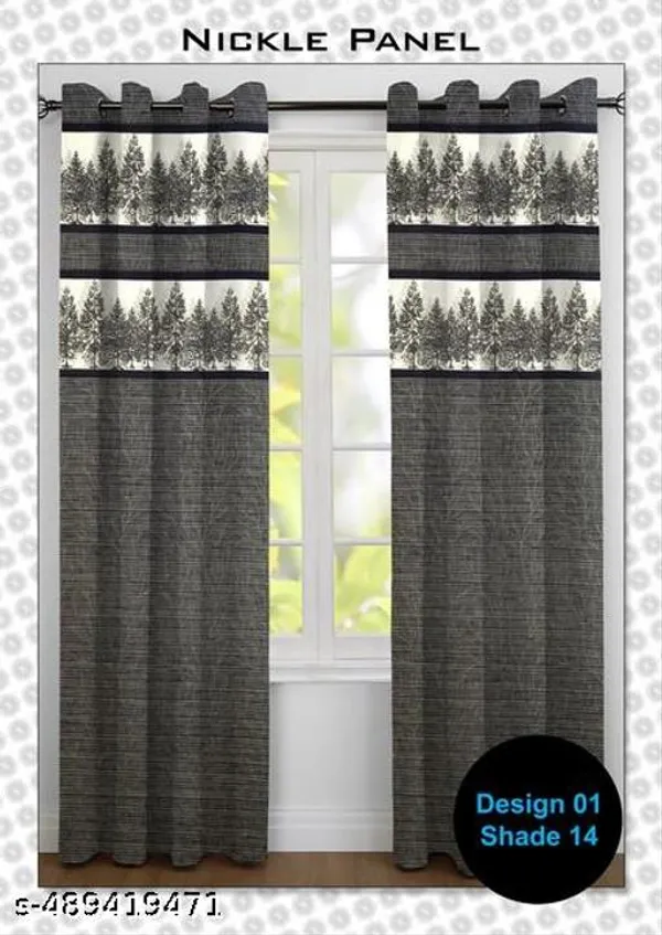 Multicolor_Polycotton_3D_Blackout_Print_Door_Curtain