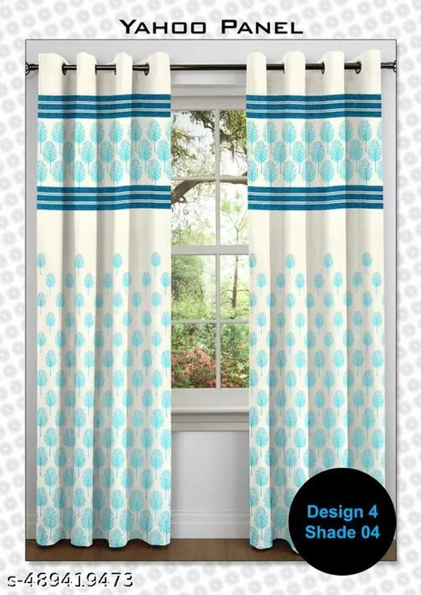 Multicolor_Polycotton_3D_Blackout_Print_Door_Curtain