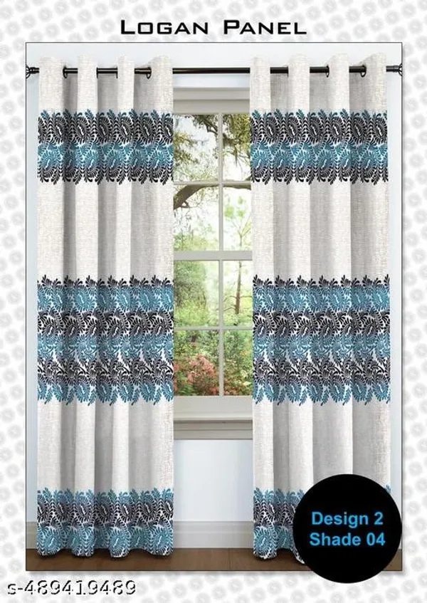 Multicolor_Polycotton_3D_Blackout_Print_Door_Curtain
