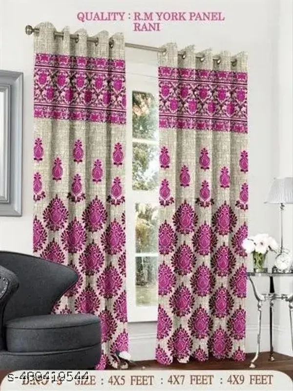 Pack_of_2_Pack_of_2__Multicolor_Polycotton_Blackout_3D_Print_Door_Curtain