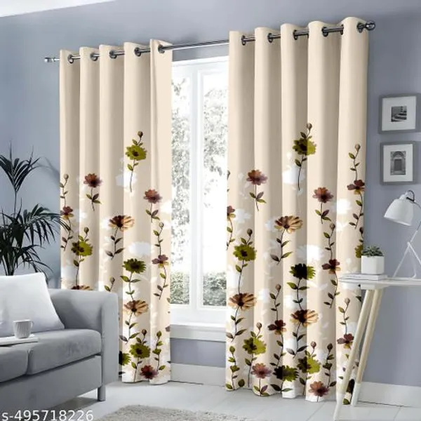Multicolor_Polycotton_Blackout_Door_Curtain