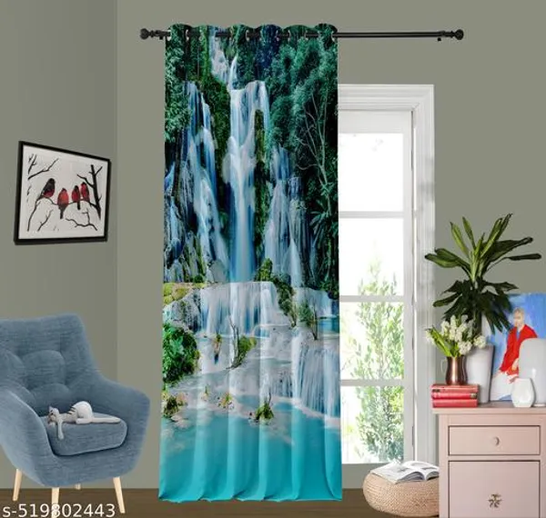 Multicolor_Polycotton_Eyelet_Tranquil_Waters_3D_Digital_Print_Door_Curtain
