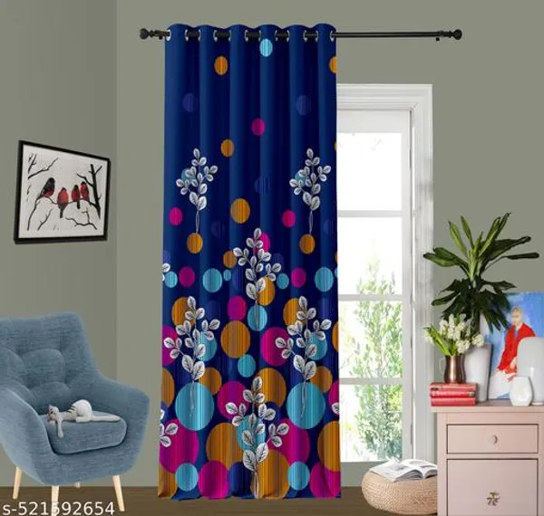 Pack_of_2_Pack_of_2__Multicolor_Polycotton_3D_Floral_Print_Eyelet_Door_Curtain