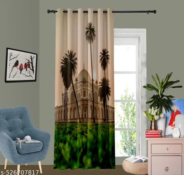 Pack_of_2_Pack_of_2__Multicolor_Polycotton_3D_Taj_Mahal_Digital_Print_Door_Curtain