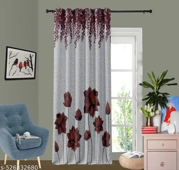 Pack_of_2_Pack_of_2__Multicolor_Polycotton_Semi-Transparent_Floral_Print_Door_Curtain