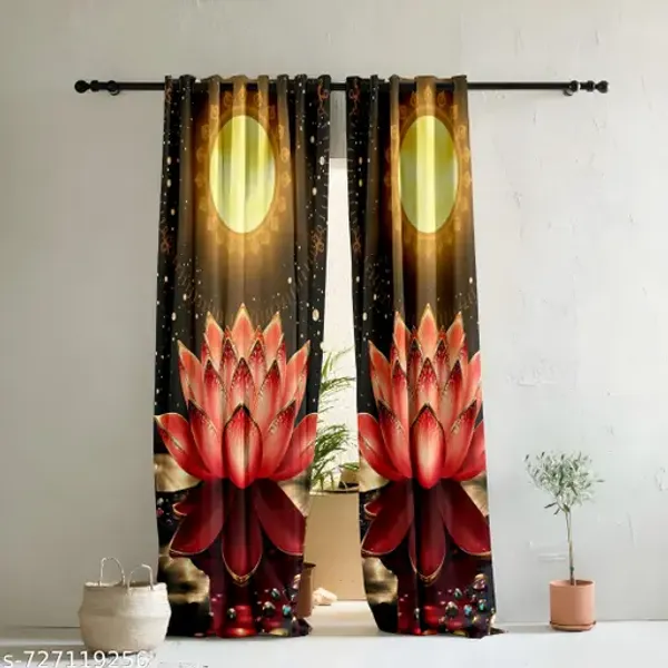 Multicolor_Polyester_Digital_Print_Door_Curtain