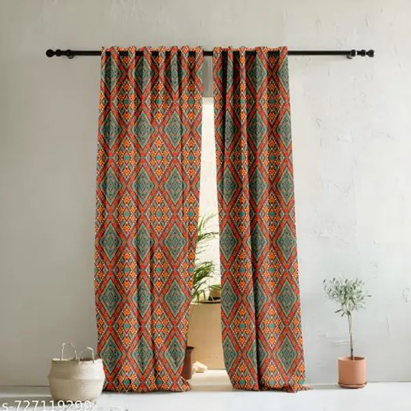 Multicolor_Polycotton_Modern_Digital_Print_Door_Curtain