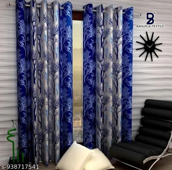 Multicolor_Polycotton_Woodland_Print_Door_Curtain