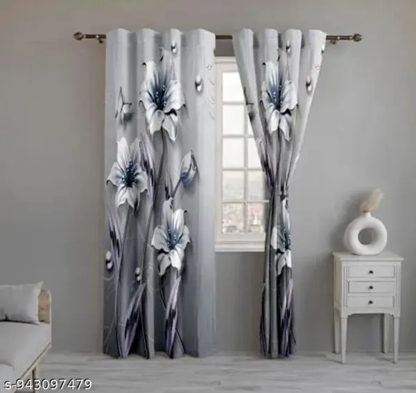 Pack_of_2_Pack_of_2__Multicolor_Polycotton_Blackout_Modern_Floral_Print_Door_Curtain