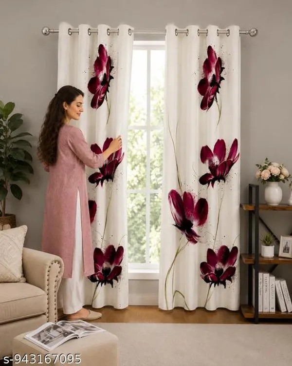 Pack_of_2_Pack_of_2__Multicolor_Polycotton_Blackout_Floral_Print_Eyelet_Window_Curtain