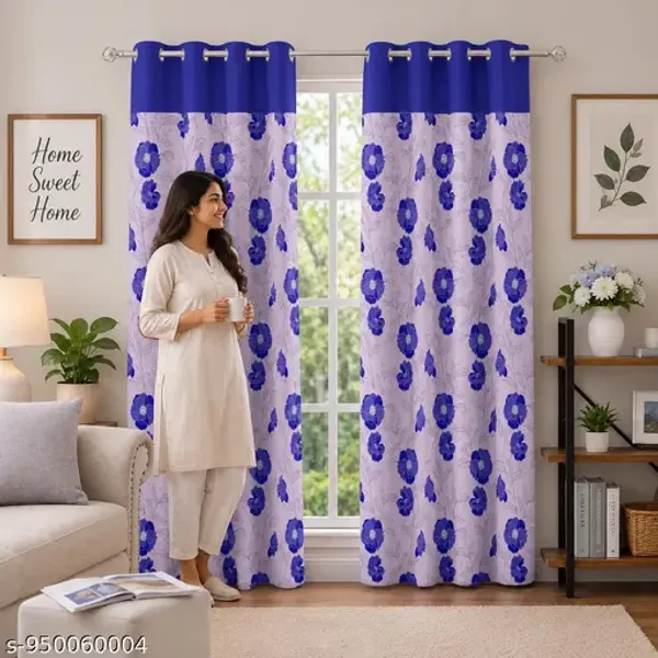 Pack_of_2_Pack_of_2__Multicolor_Polycotton_Floral_Print_Eyelet_Door_Curtain