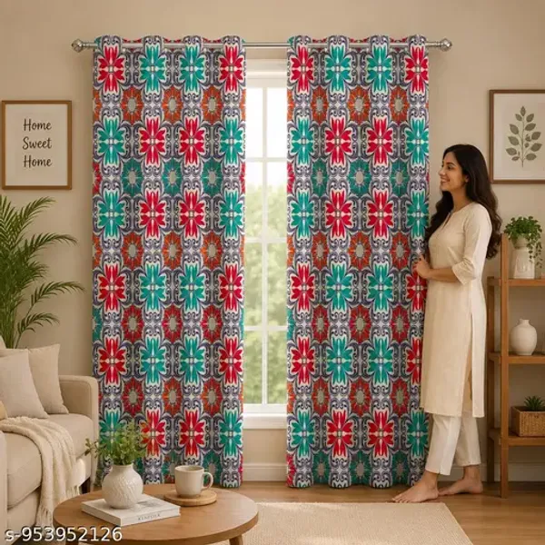 Pack_of_2_Pack_of_2__Multicolor_Polycotton_Floral_Damask_Printed_Door_Curtain