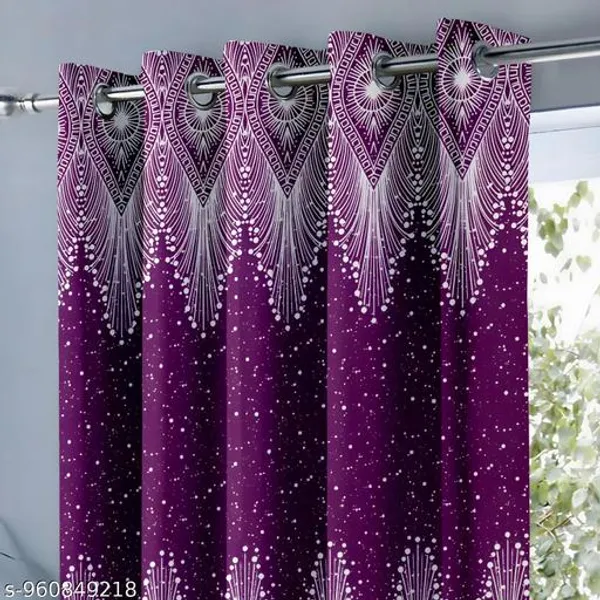 Pack_of_2_Pack_of_2__Multicolor_Polycotton_Classic_Floral_Damask_Print_Door_Curtain