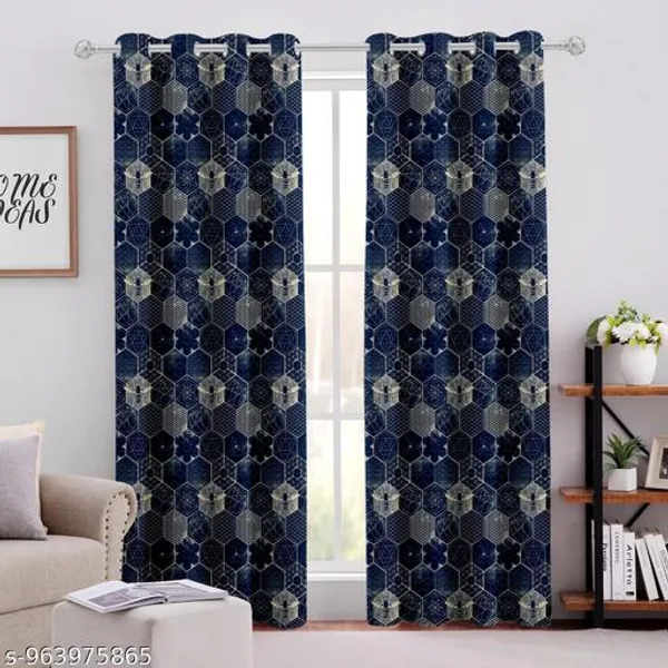 Multicolor_Polycotton_Designer_Printed_Eyelet_Window_Curtain