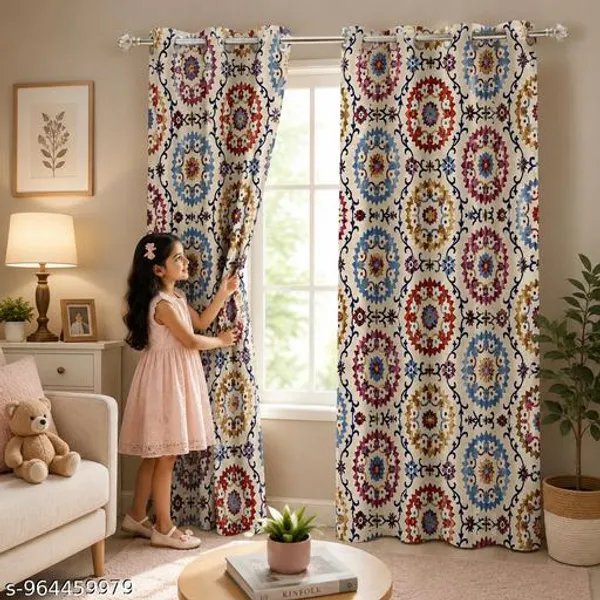 Multicolor_Polycotton_Printed_Eyelet_Window_Curtain