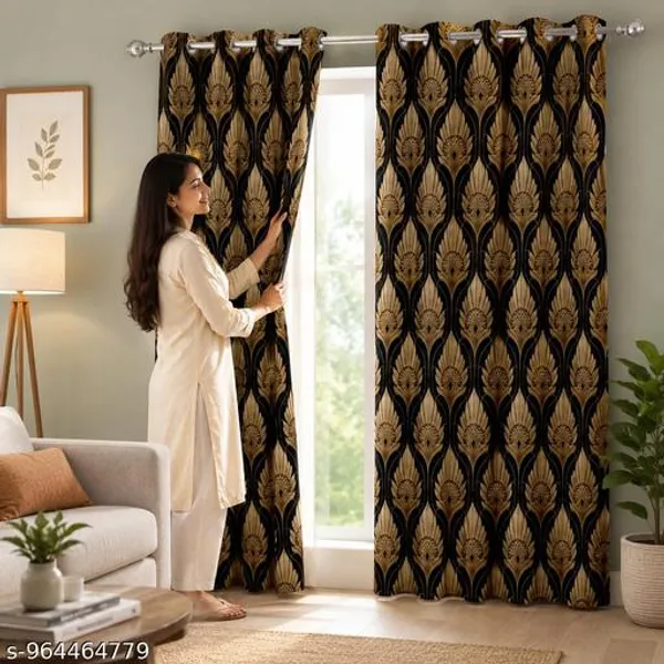 Multicolor_Polycotton_Printed_Eyelet_Window_Curtain