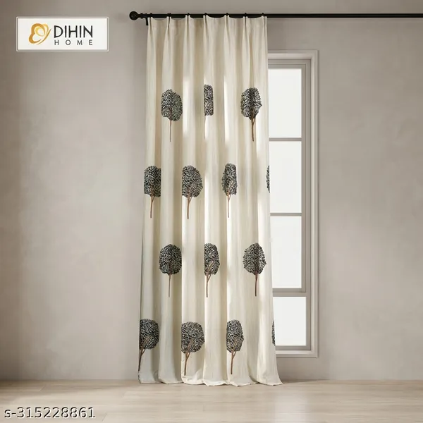 Multicolor_Polycotton_3D_Digital_Print_Crush_Door_Curtain