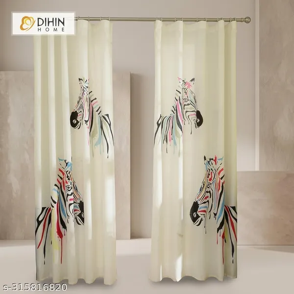Multicolor_Polyester_Modern_3D_Print_Window_Curtain