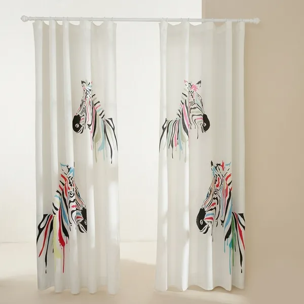 Multicolor_Polyester_Modern_3D_Print_Window_Curtain