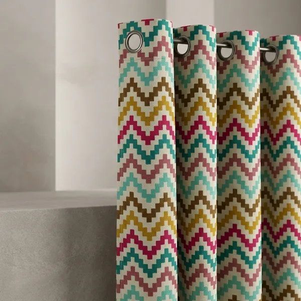 Multicolor_Polycotton_Living_Room_Door_Curtain