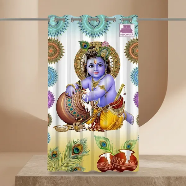Multicolor_Polycotton_Devotional_God_3D_Print_Mandir_Door_Curtain