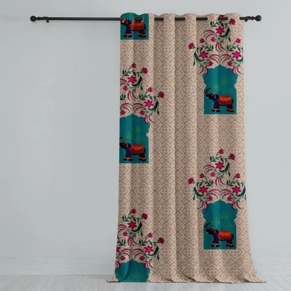 Multicolor_Polycotton_Home_Digital_Print_Door_Curtain