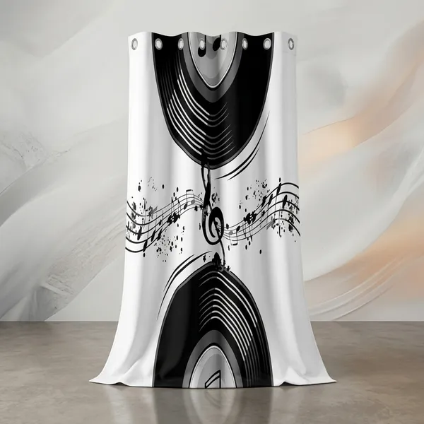 Multicolor_Polycotton_3D_Printed_Door_Curtain