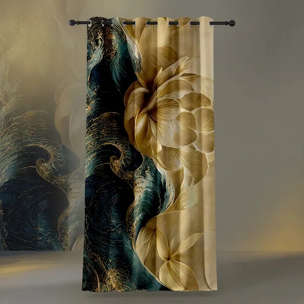Multicolor_Polycotton_Living_Room_Printed_Door_Curtain