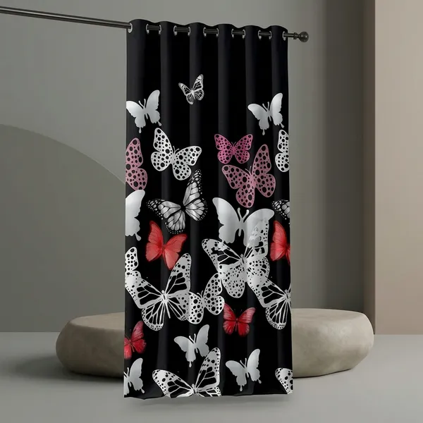 Multicolor_Polycotton_3D_Printed_Door_Curtain