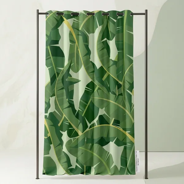 Multicolor_Polycotton_3D_Printed_Door_Curtain