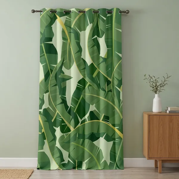 Multicolor_Polycotton_3D_Printed_Door_Curtain