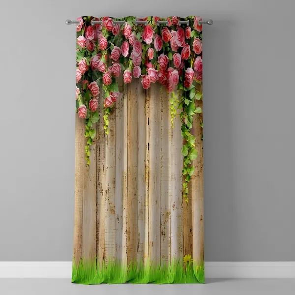 Pack_of_2_Pack_of_2__Multicolor_Polycotton_Contemporary_3D_Floral_Rose_Print_Door_Curtain